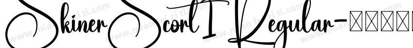 SkinerScort1 Regular字体转换